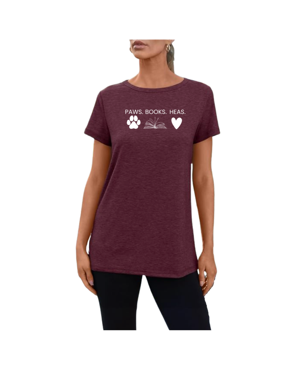 Paws.Books.HEAs. T-Shirt